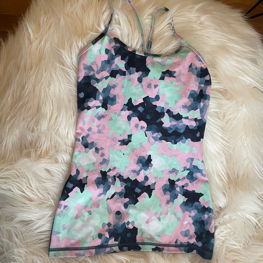 Lululemon clouded dreams power y tank